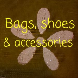 Bags, shoes, jewelry, hats, makeup, etc.